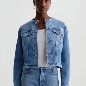AG Adriano Goldschmied Eleanor denim jacket M perfect